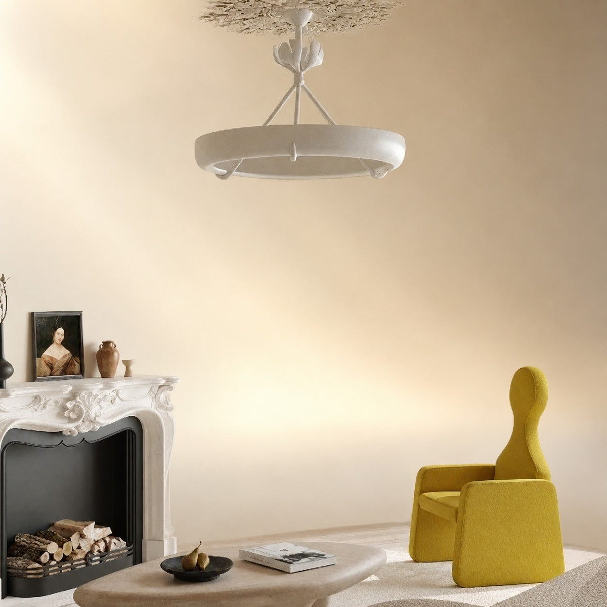Tinsley Plaster Chandelier