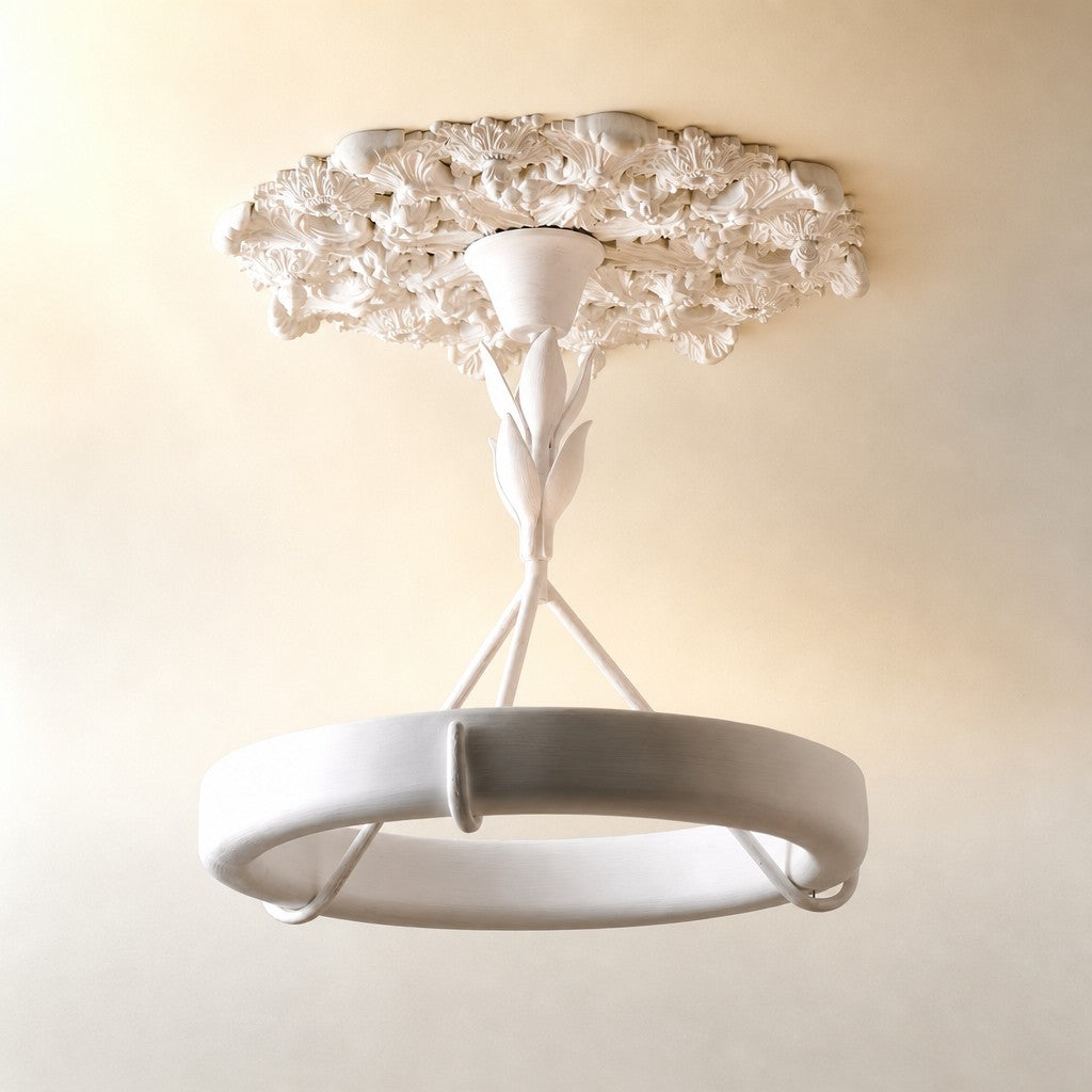 Tinsley Plaster Chandelier