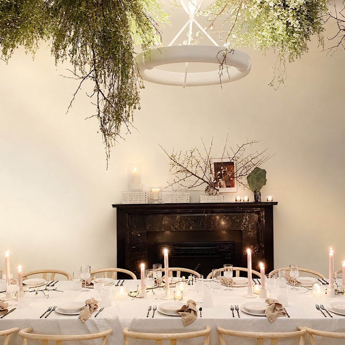 Tinsley Plaster Chandelier