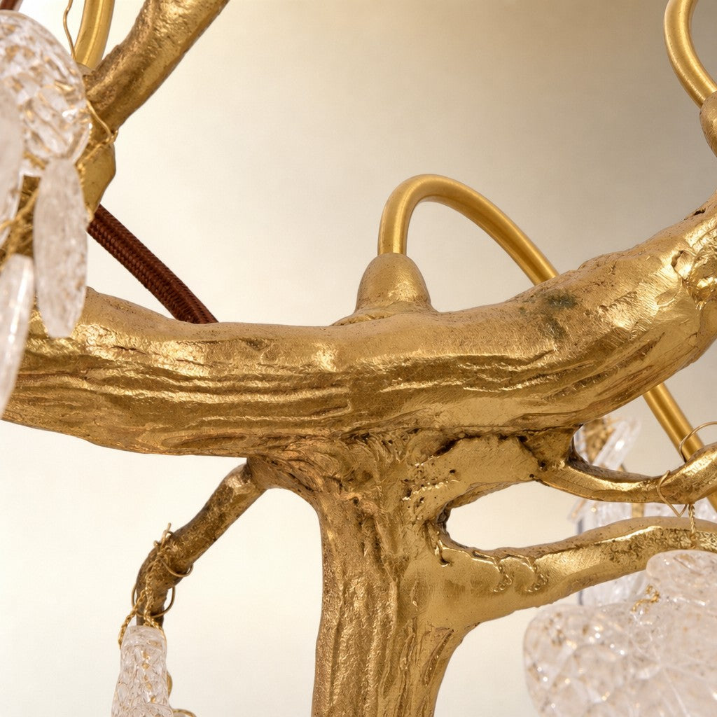 Tree Branch Staircase Chandelier