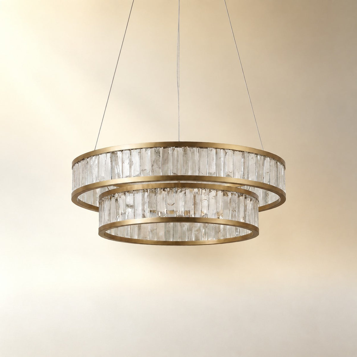 Ulian Modern Moroccan Stone Chandelier 31"