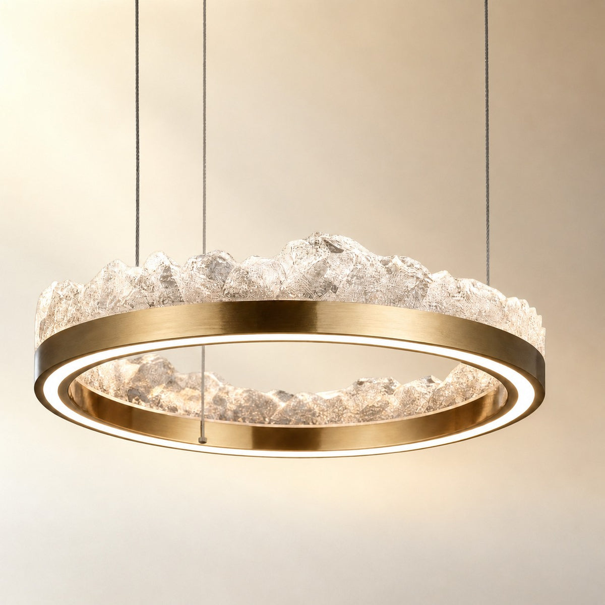 Vast Realm Modern Sculptural Pendant Light