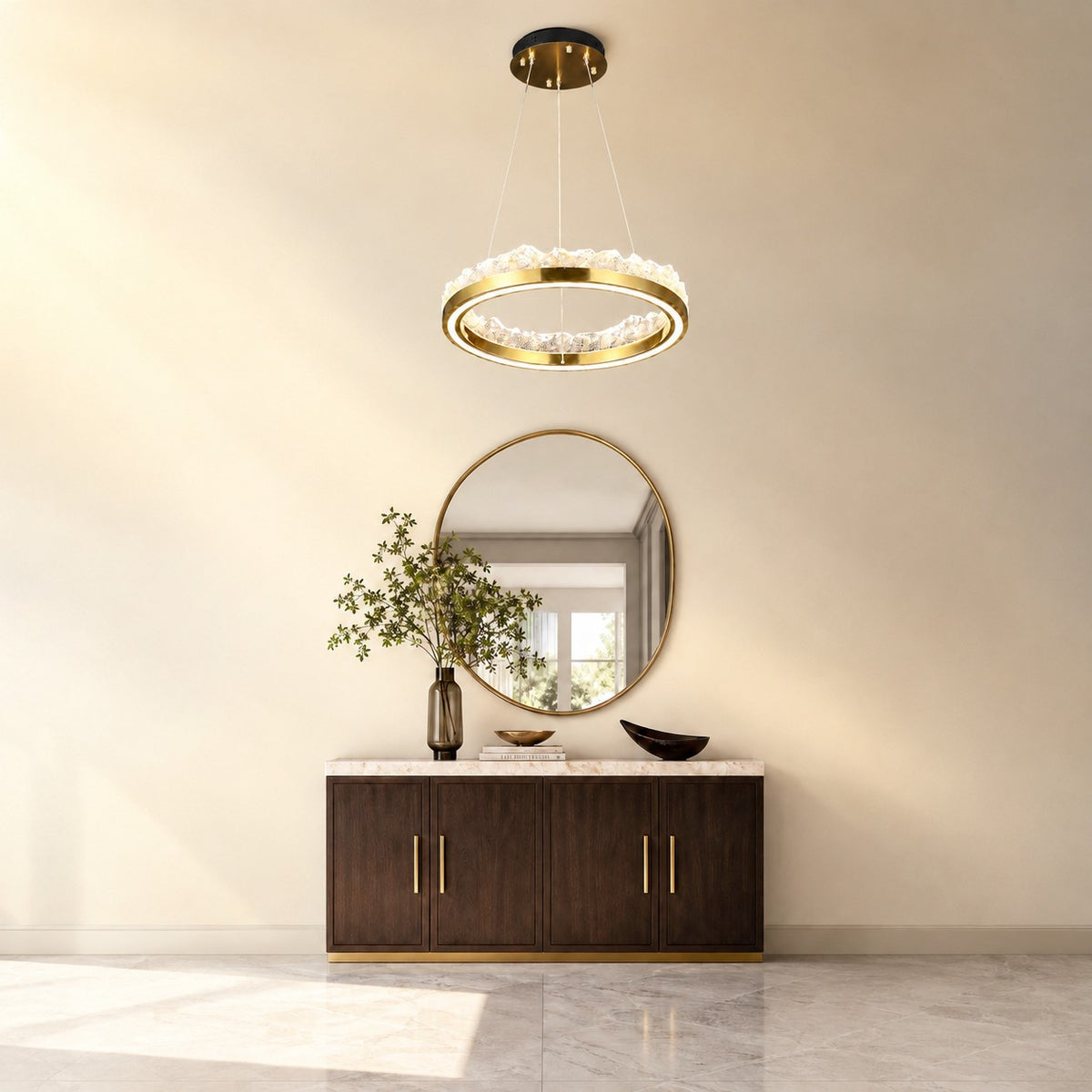 Vast Realm Modern Sculptural Pendant Light