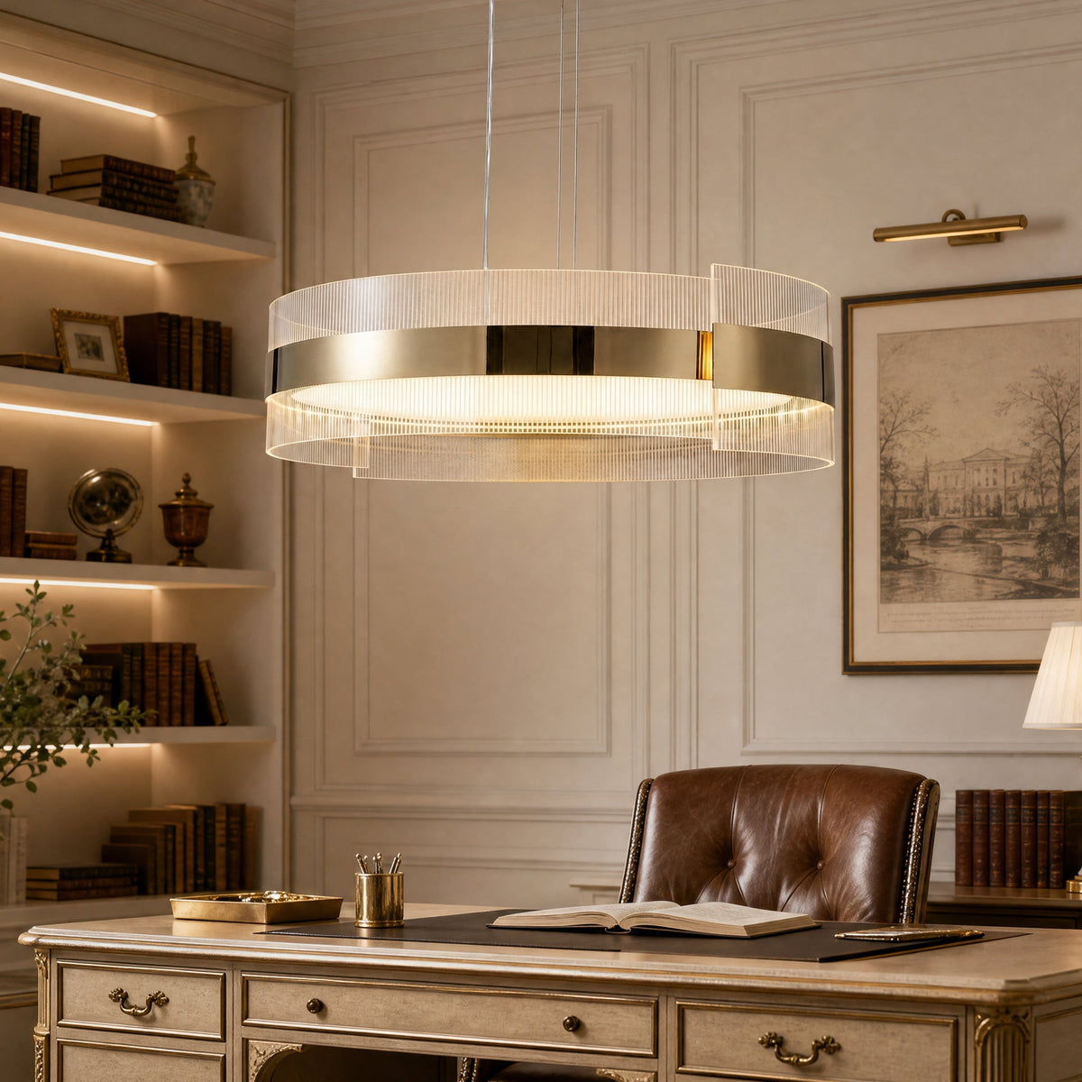 Belis Round Modern Chandelier