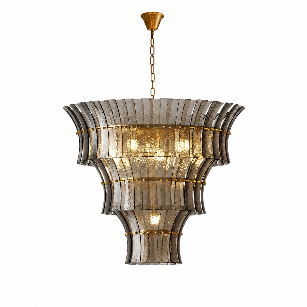 Living Room/Bedroom Chandelier – Artisan Murano Style Vespera