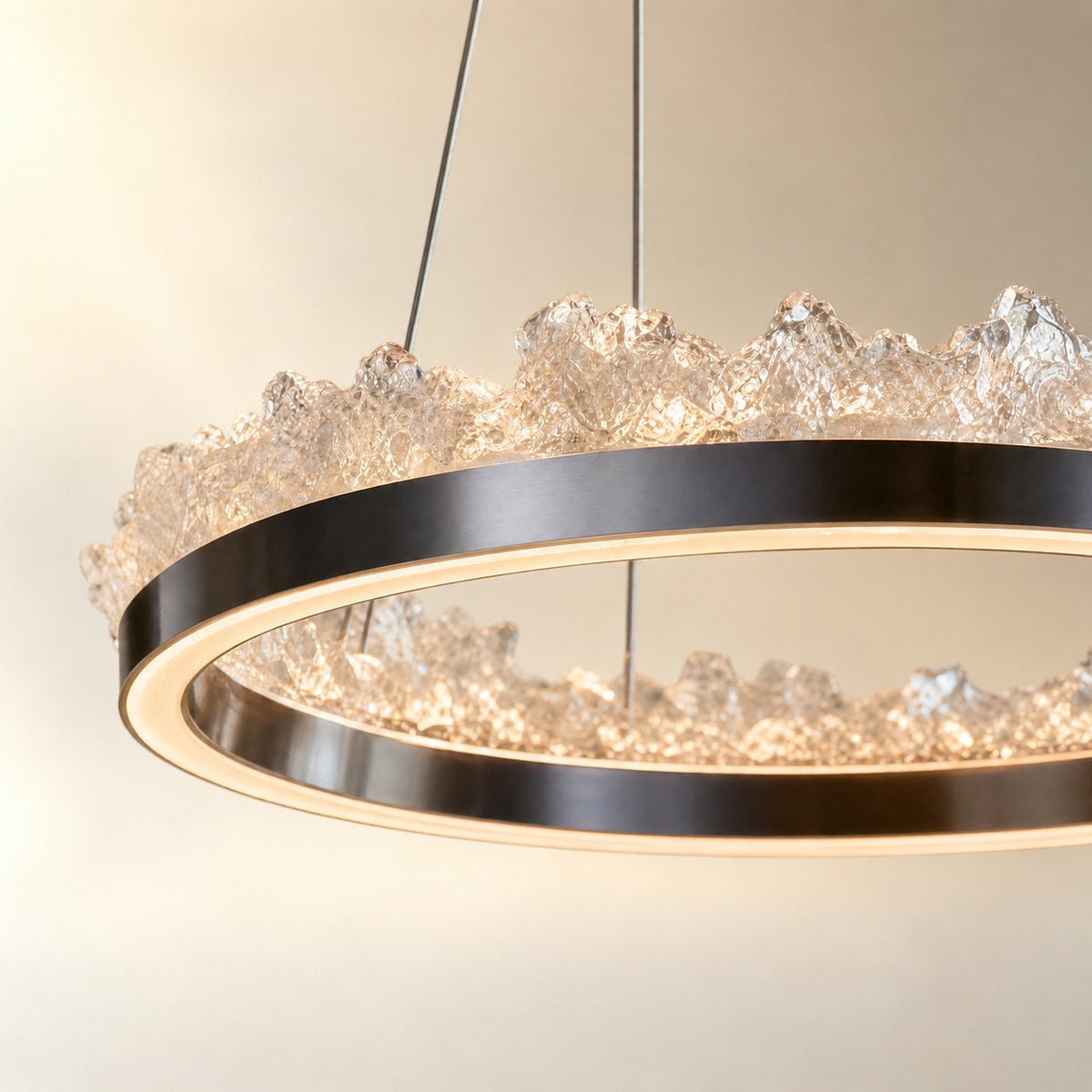 Wind & Wave Modern Sculptural Pendant Light