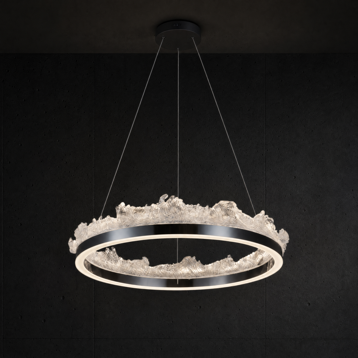 Wind & Wave Modern Sculptural Pendant Light