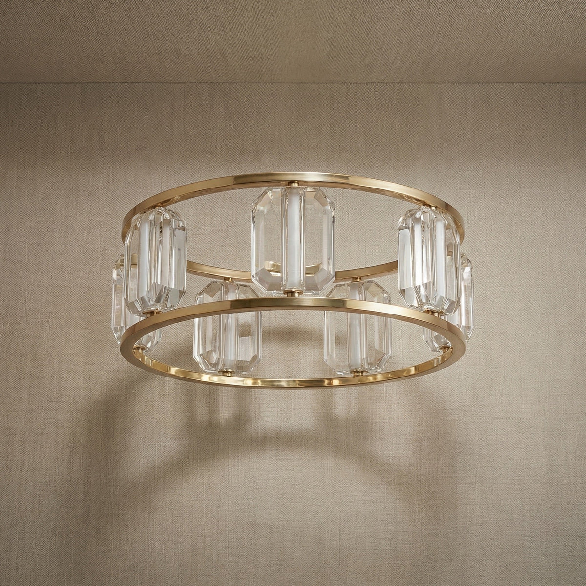 Loren Contemporary Crystal Chandelier