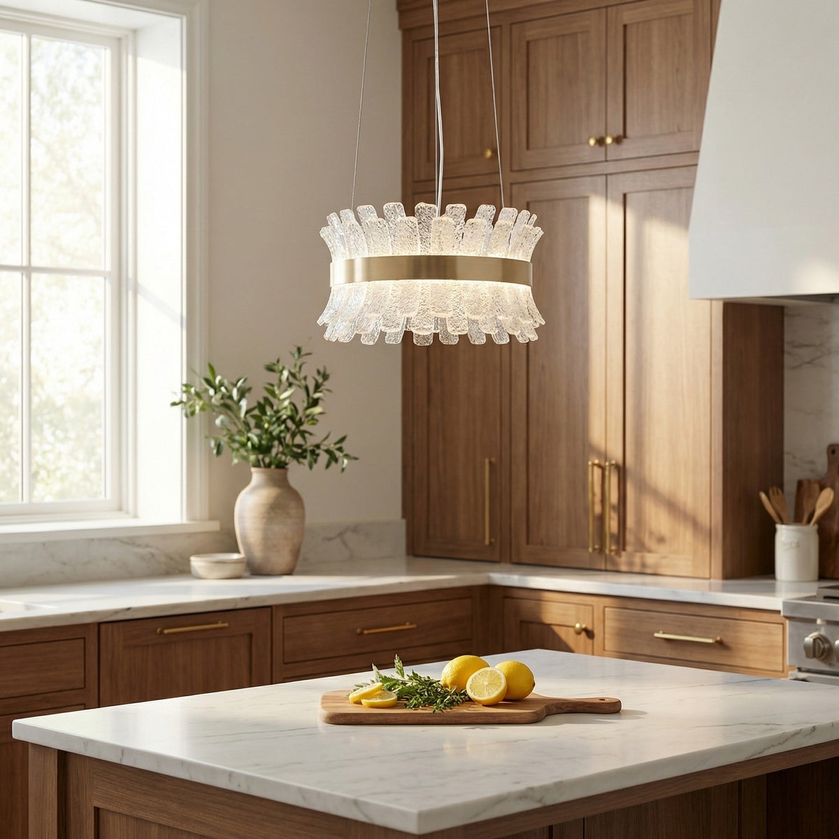 Xelia Contemporary Chandelier Dining Room 39"