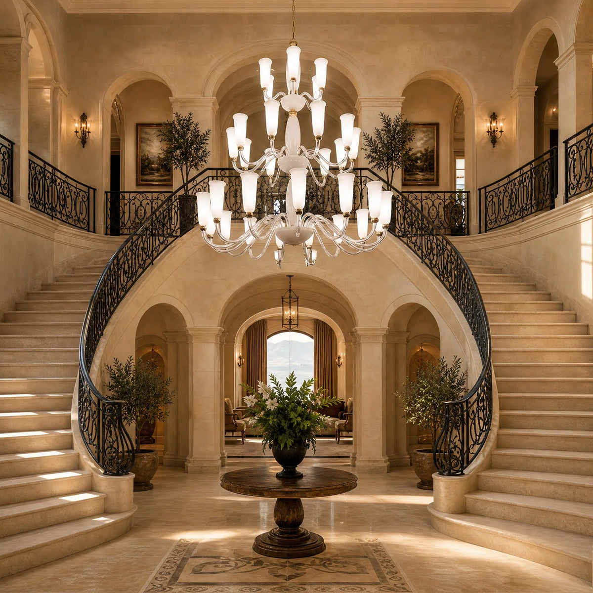 Versace Organic Modern Luxury Chandelier