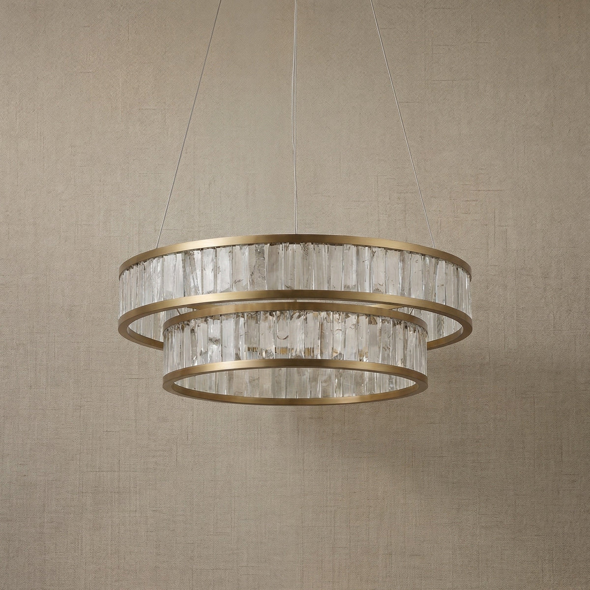 Ulien Modern Moroccan Stone Chandelier 31"