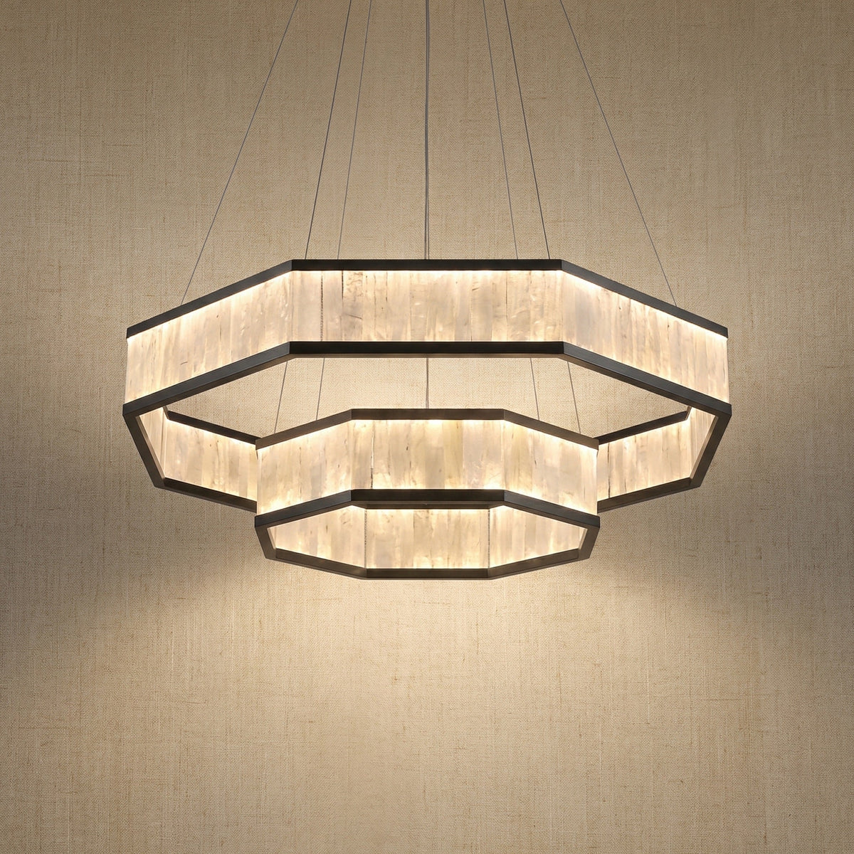 Ulien Modern Moroccan Stone Chandelier
