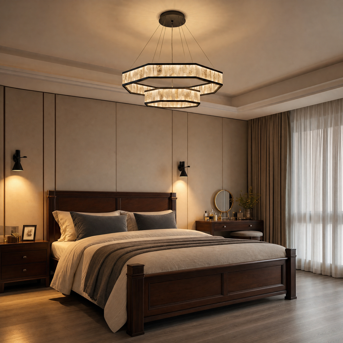 Ulien Modern Moroccan Stone Chandelier