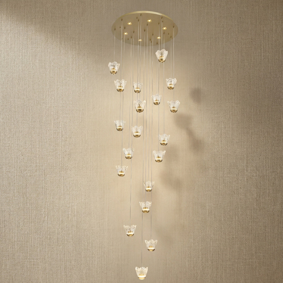 Petalia Modern Cluster Pendant Light 31.5" D