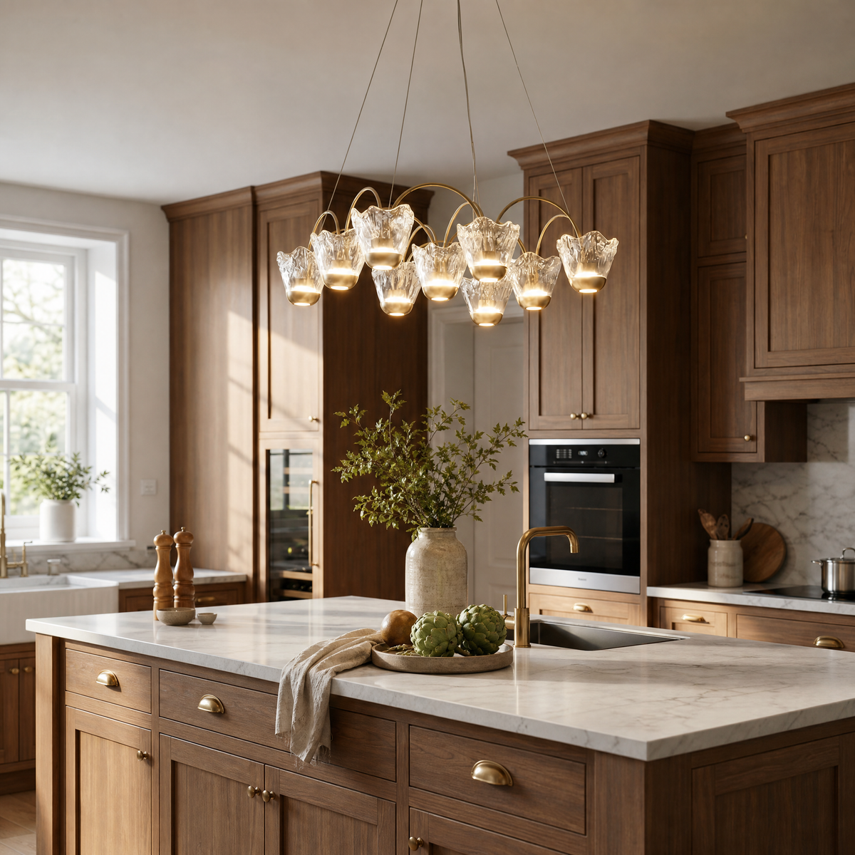 Hesia Modern Pendant Light L24"