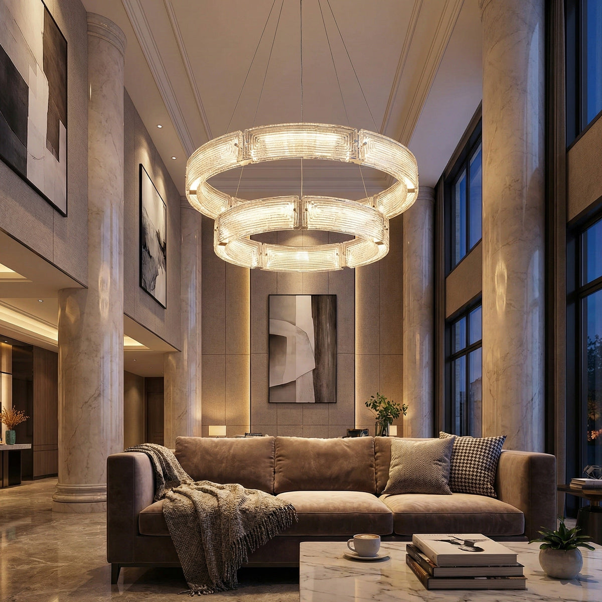Galia Modern Living Room Chandelier