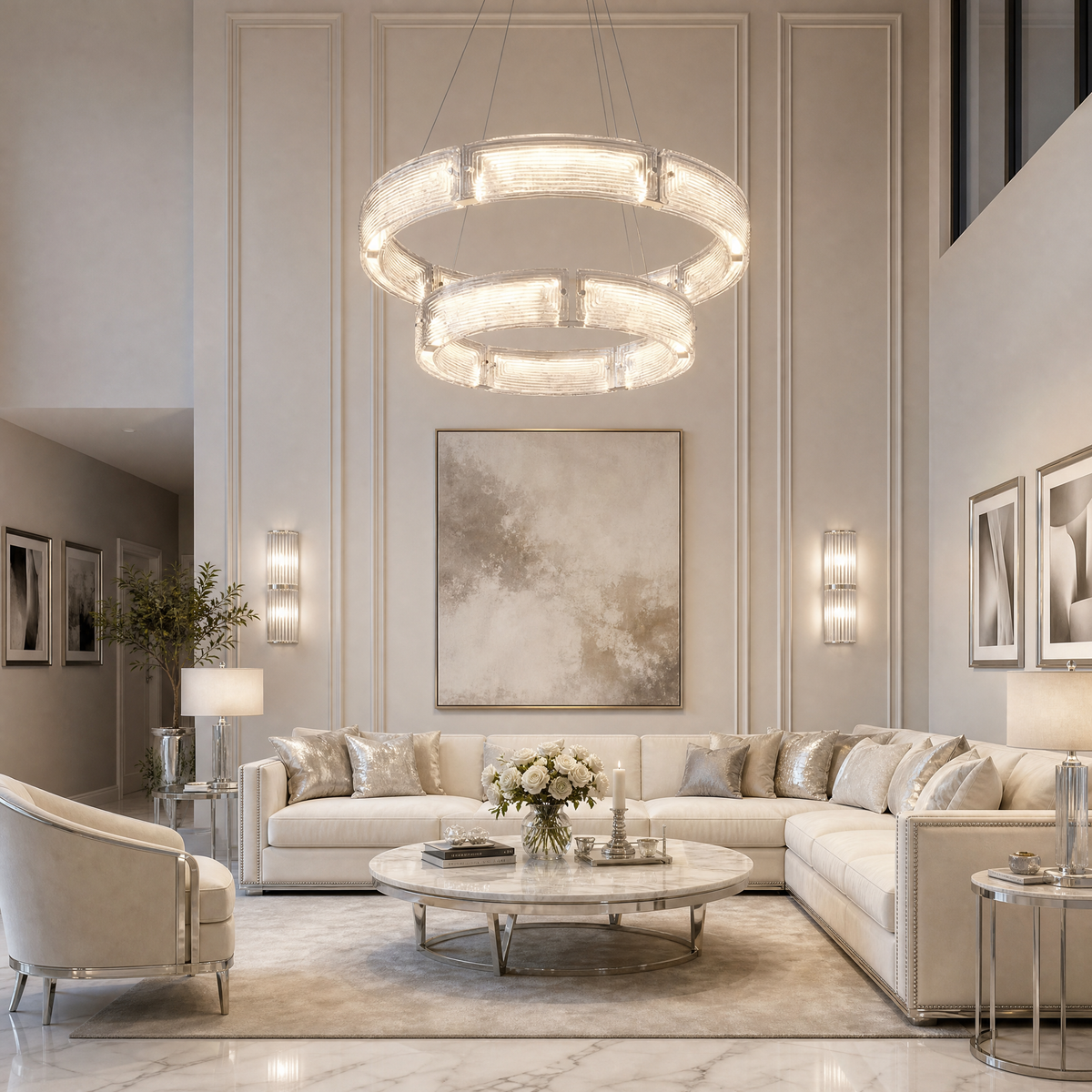 Galia Modern Living Room Chandelier
