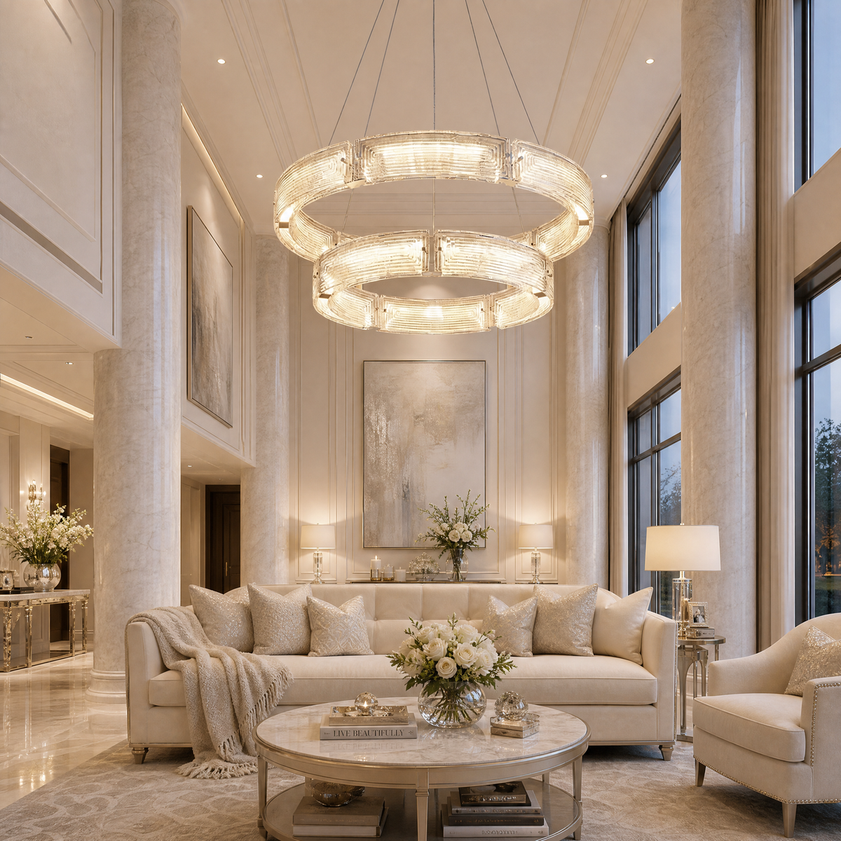 Galia Modern Living Room Chandelier