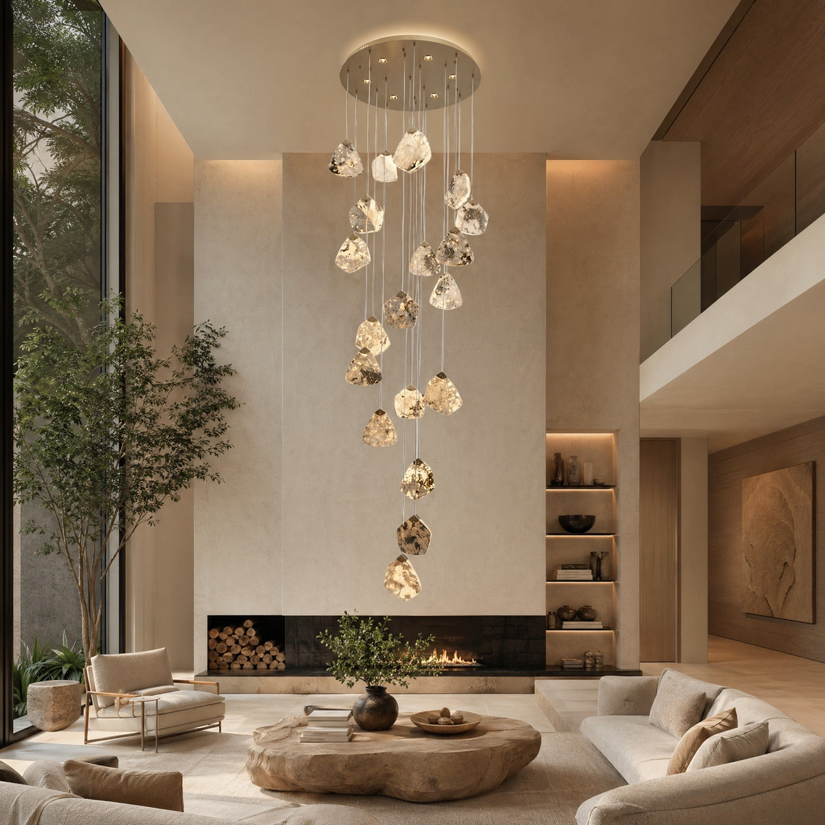 Lysia Modern Cascading Luxury Chandelier