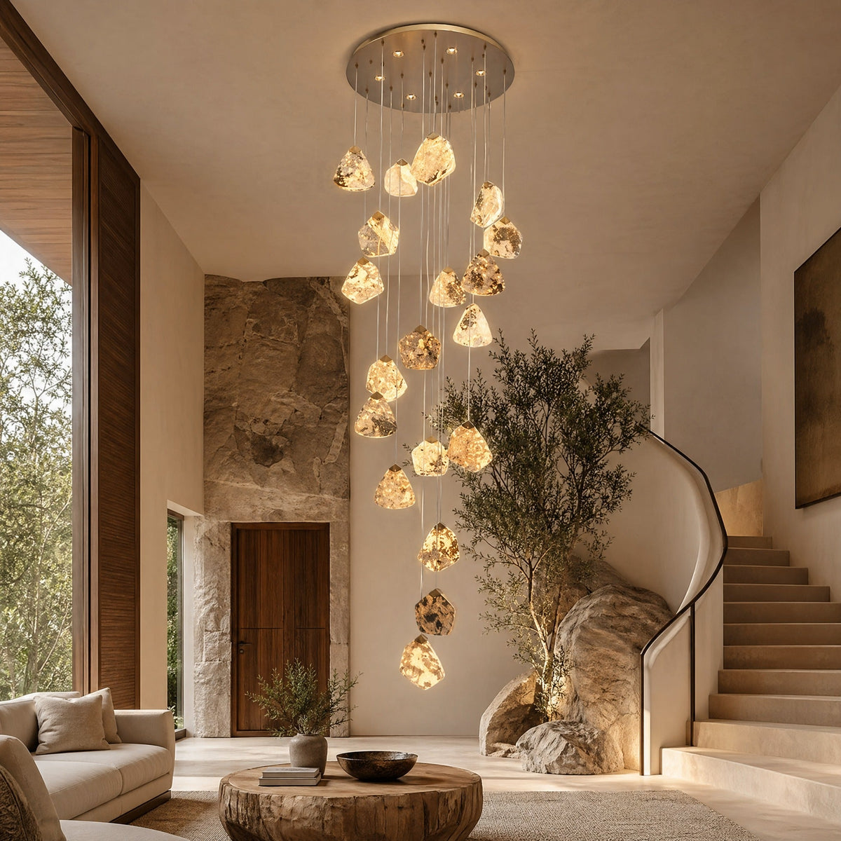Lysia Modern Cascading Luxury Chandelier