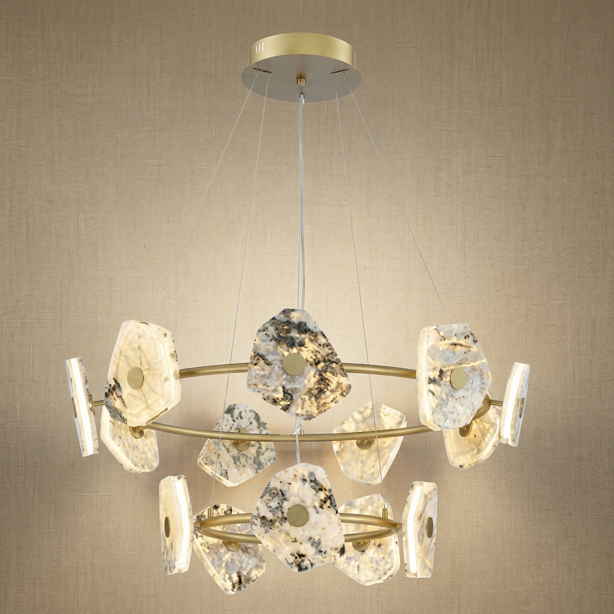 Lysia Chandelier Modern Dining Room 39.4" D