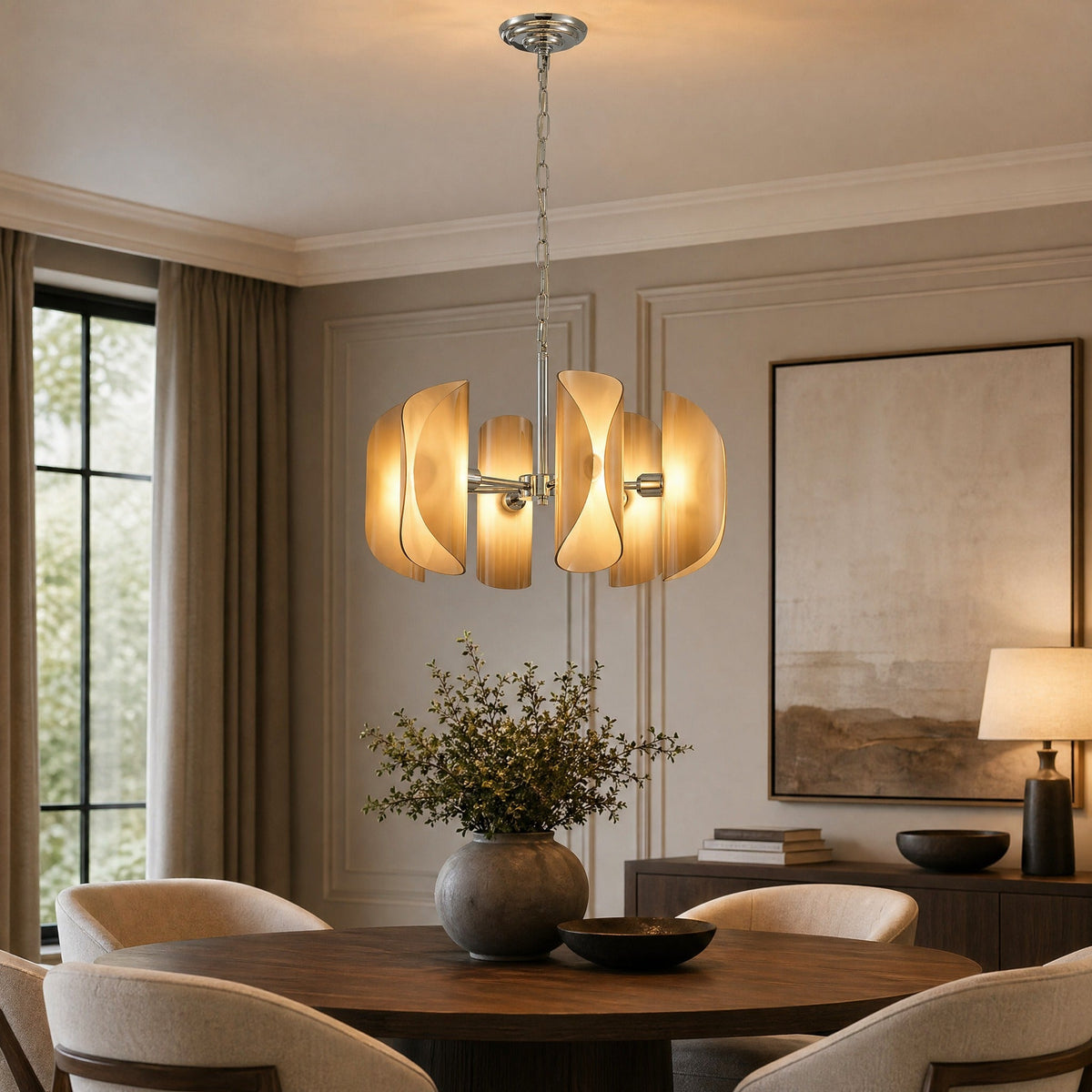 Ilyia Living Room Chandelier Modern 31"