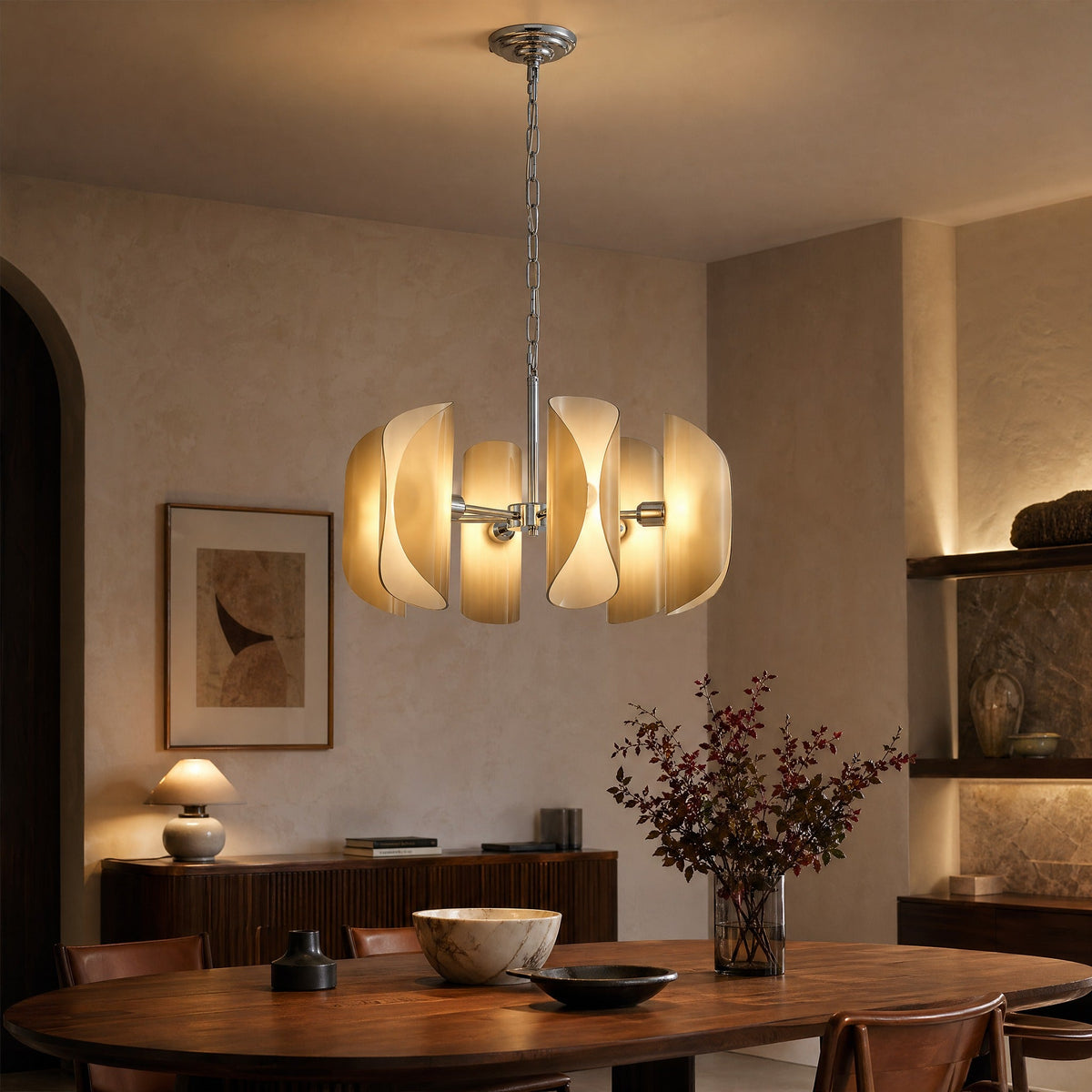 Ilyia Living Room Chandelier Modern 31"