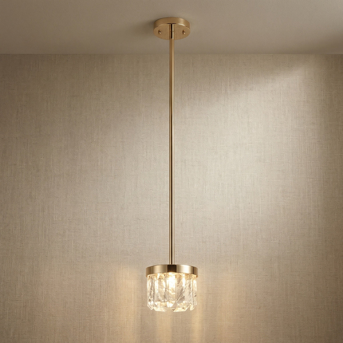 Fenis Round Crystal Chandelier