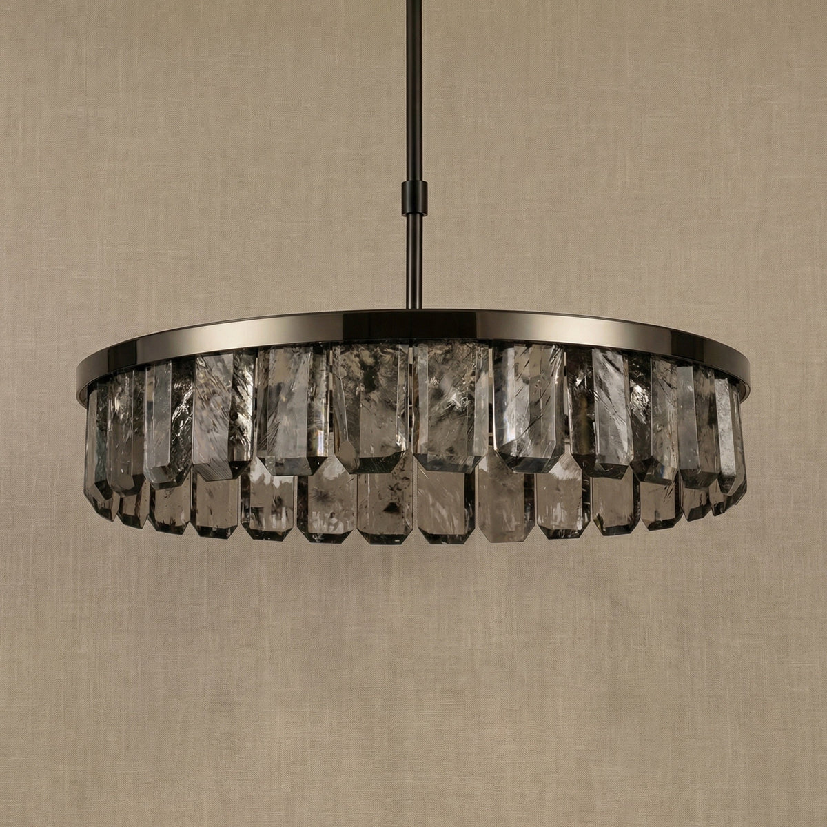 Fenis Round Crystal Chandelier