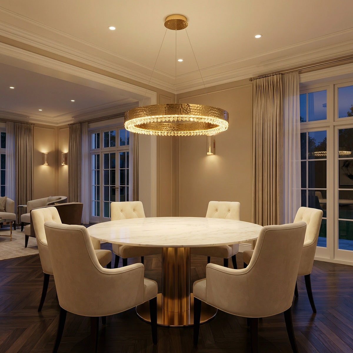 Maria Crystal Modern Pendant Light