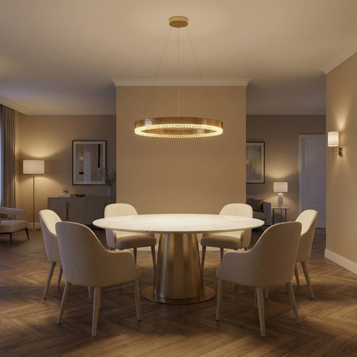 Maria Crystal Modern Pendant Light