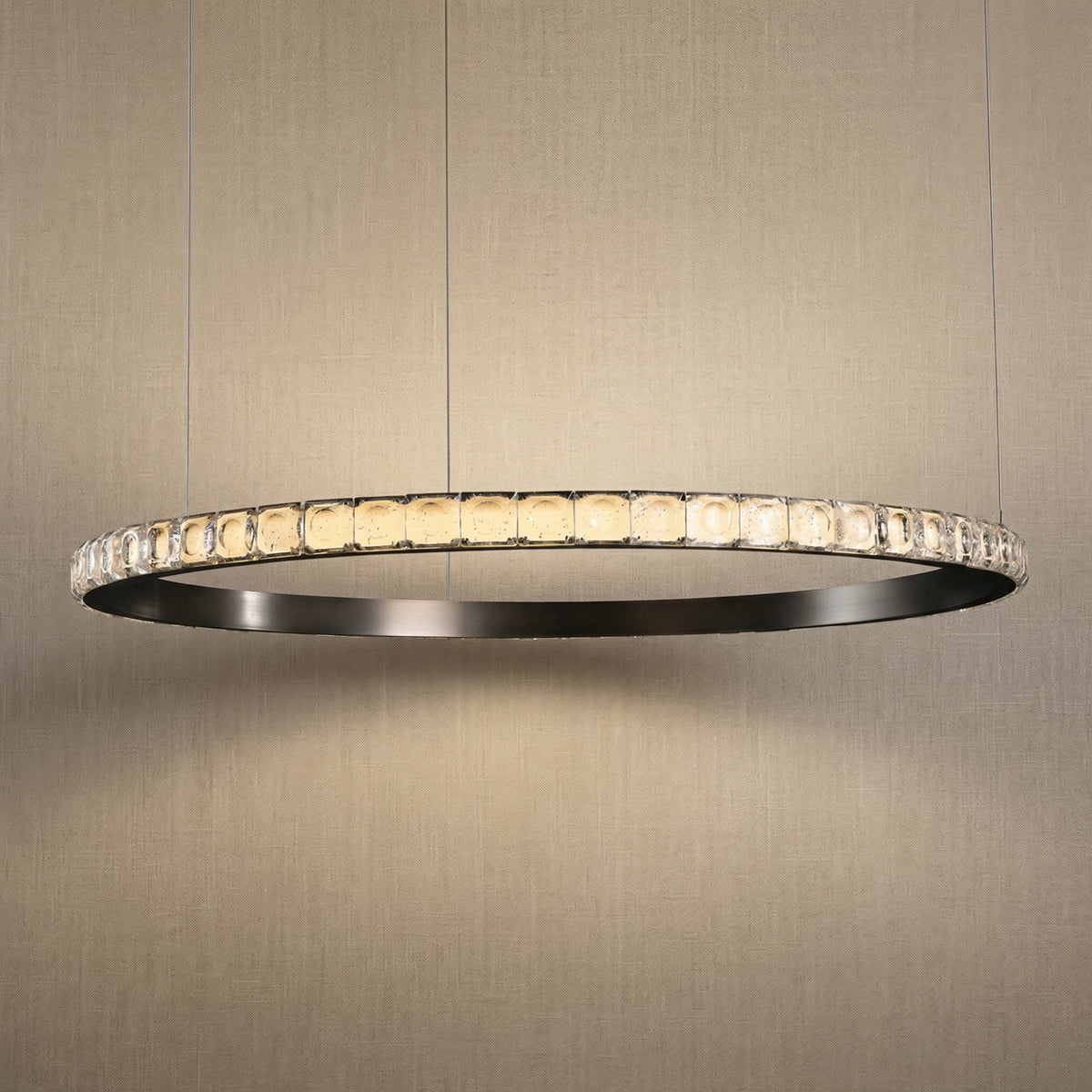 Eveen Single-Ring Crystal Chandelier