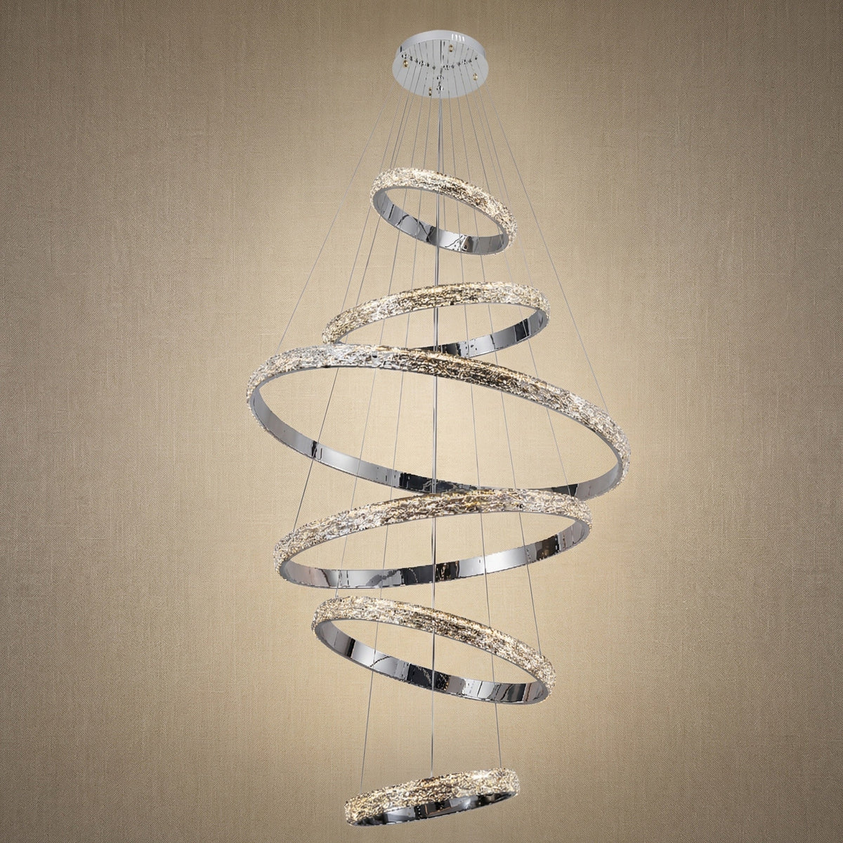 Ariis Ring Crystal Chandelier