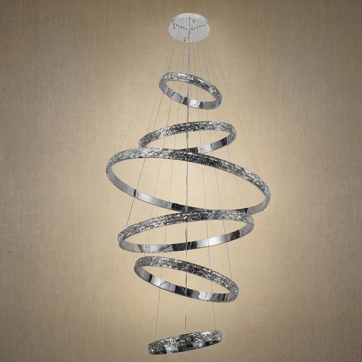 Ariis Ring Crystal Chandelier