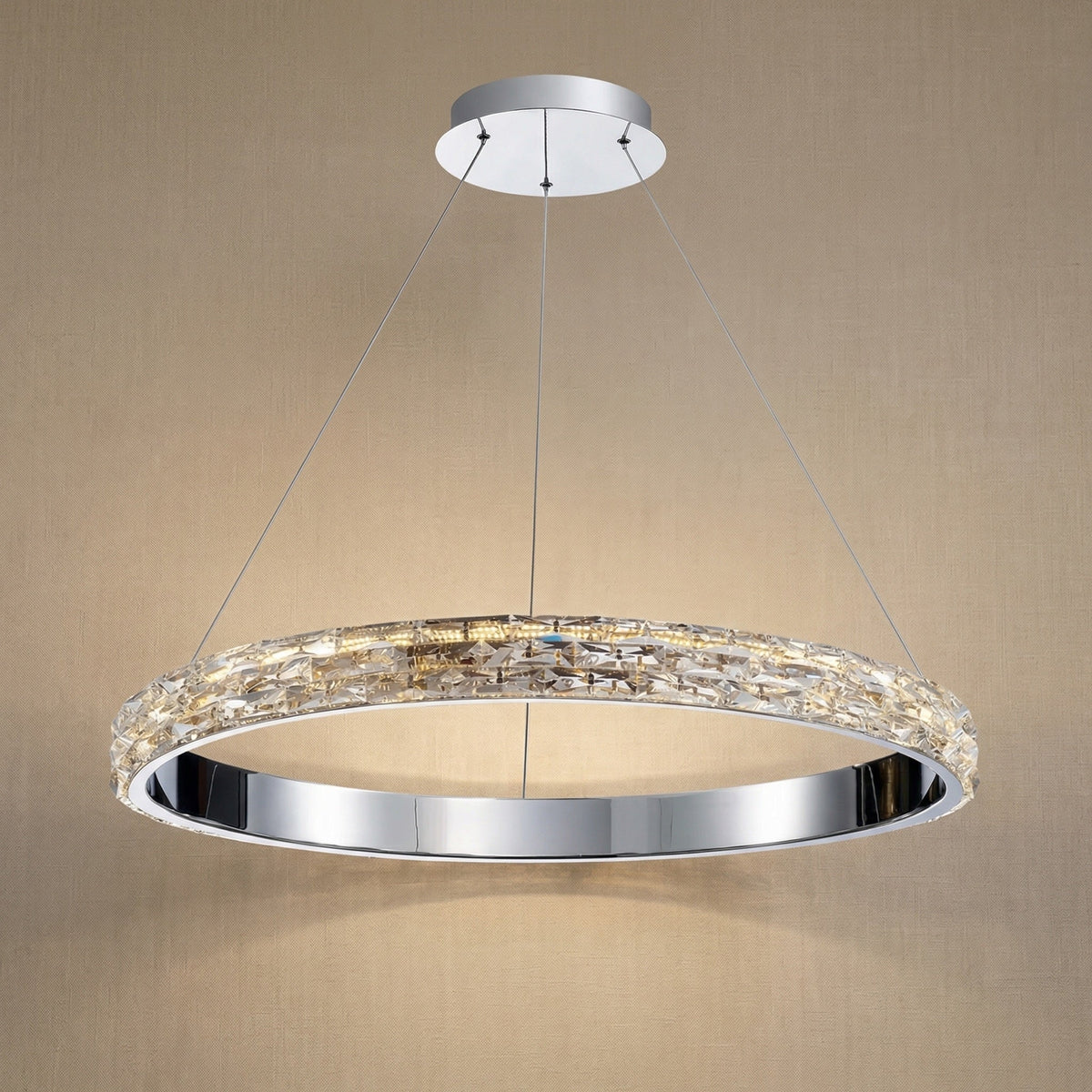 Ariis Ring Crystal Chandelier