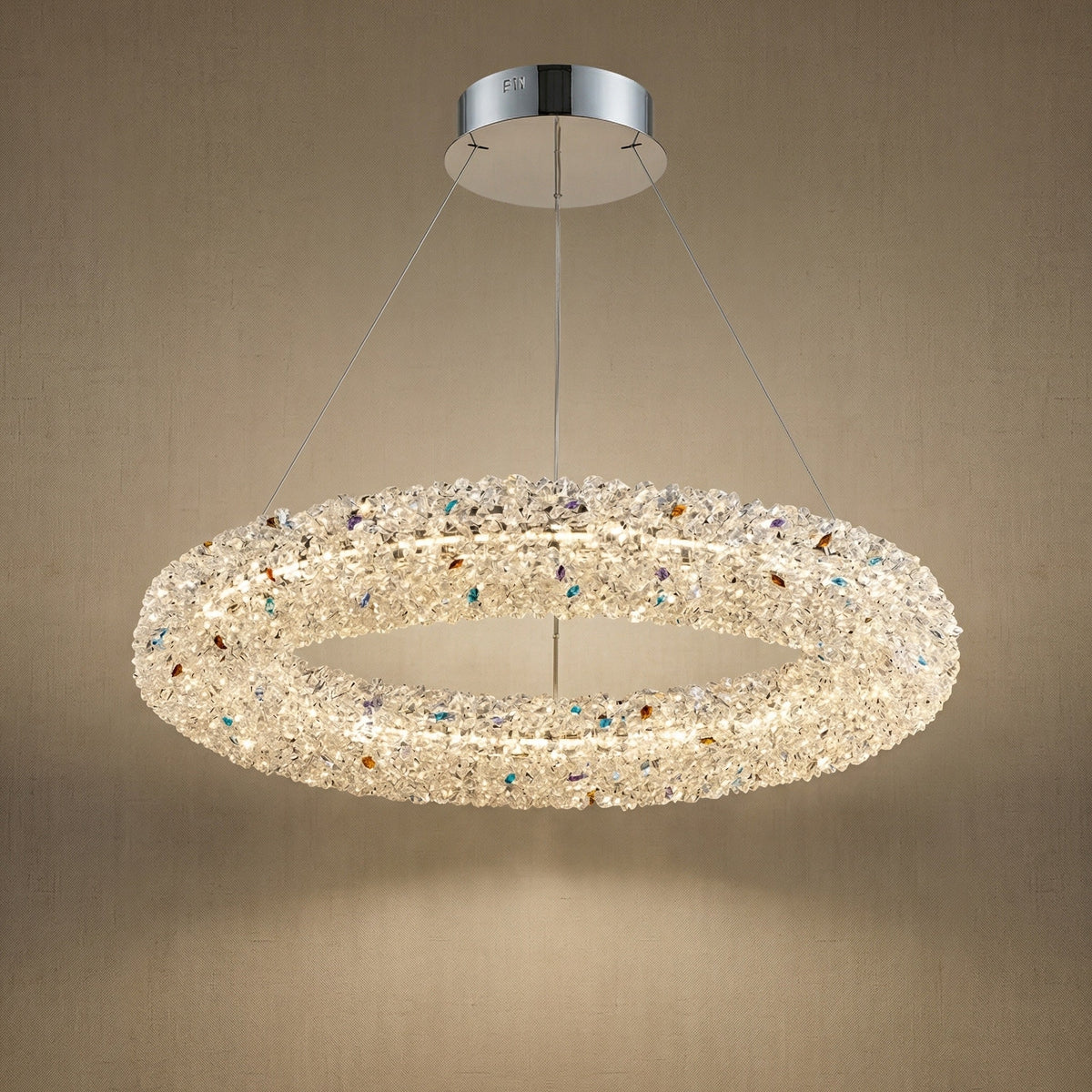 Elmia Crystal Pendant Chandelier