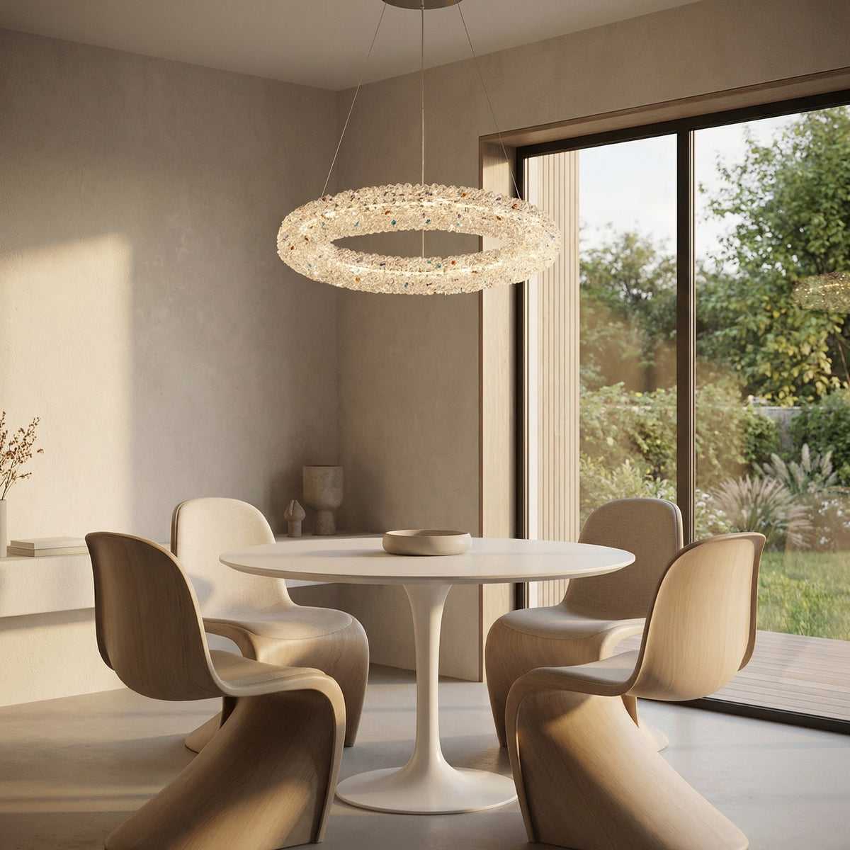 Elmia Crystal Pendant Chandelier