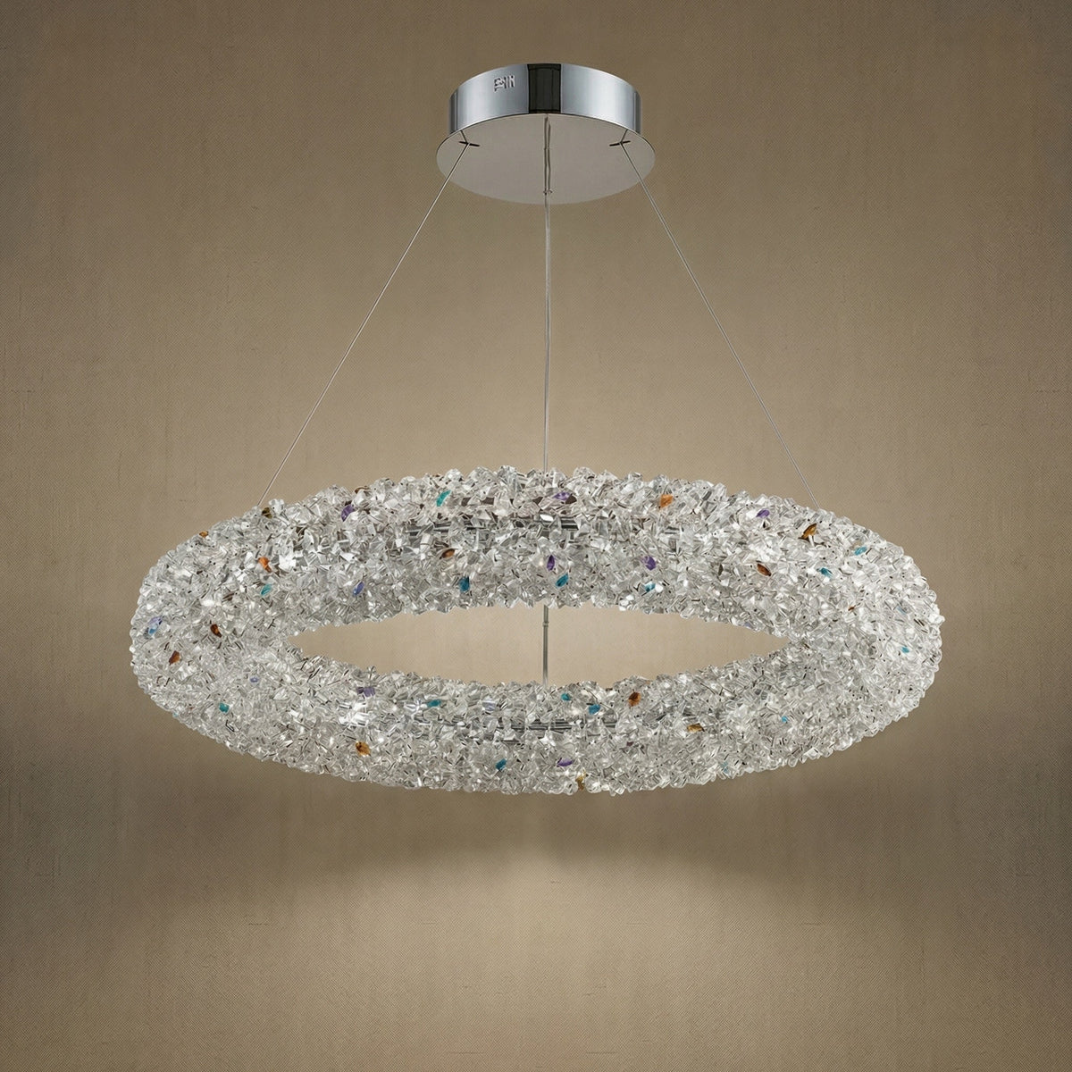 Elmia Crystal Pendant Chandelier