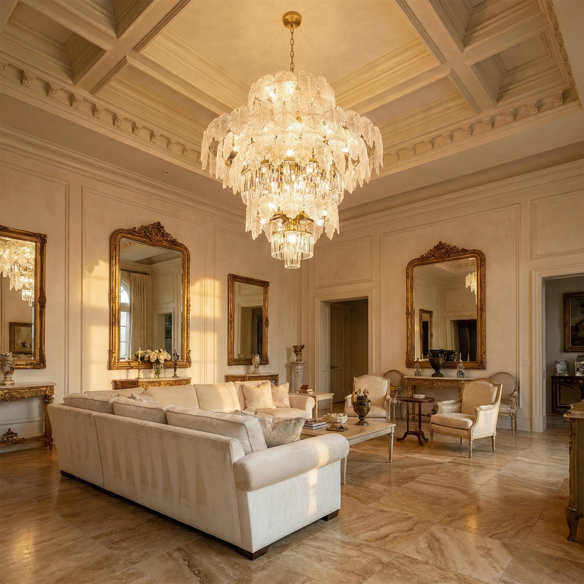 Selia Modern Contemporary Crystal Chandelier