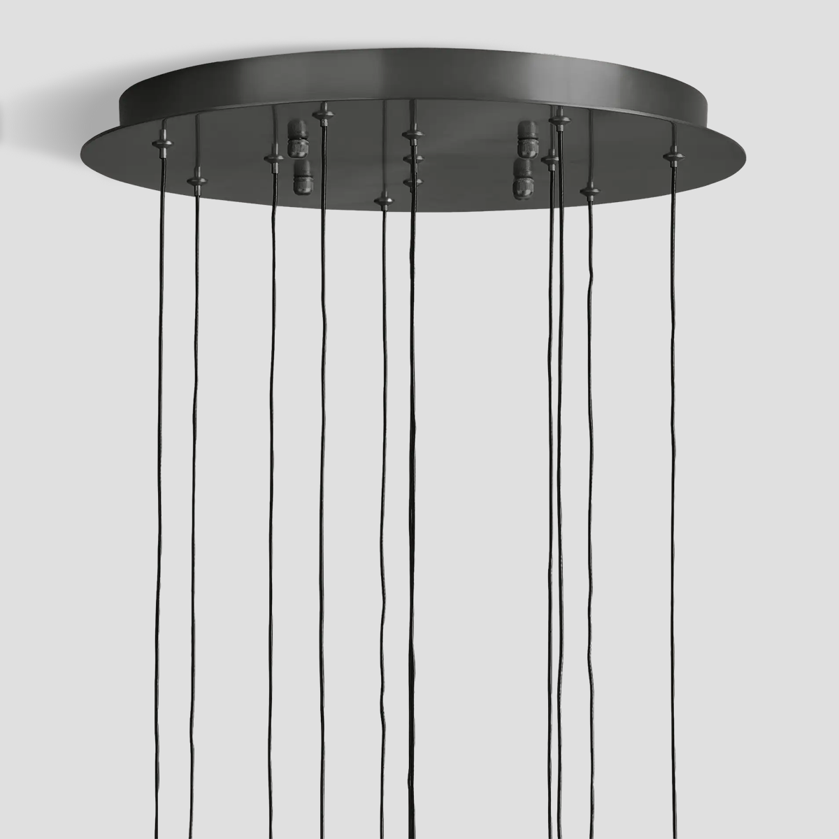 Soltaire Round Chandelier 17'' 24'' 36'' 40'' 58''D