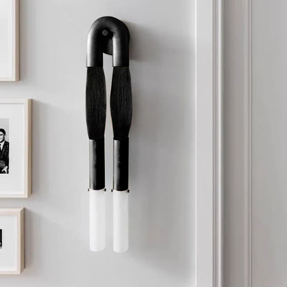 Double Head Antonia Horsehair Sconce
