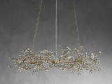 Fiore Crystal Flowers Creative Linear Chandelier 43", 51", 68"