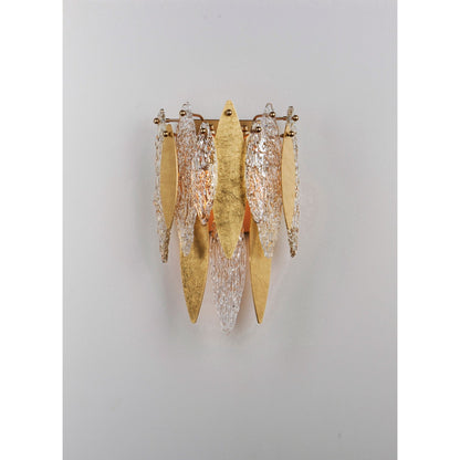 Majestic Gold Finish 18" Wall Sconce Elegant Lighting Fixture