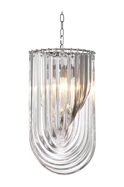 Lucite Loop Chandelier | Murano | OROA TRADE