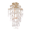 Dolcy Shell With Crystal Wall Sconce