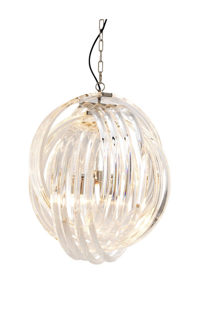 Lucite Loop Chandelier | Marco Polo M | OROA TRADE