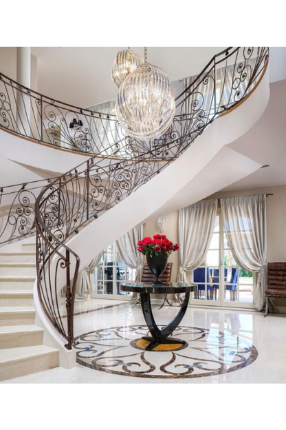 Lucite Loop Chandelier | Marco Polo S | OROA TRADE