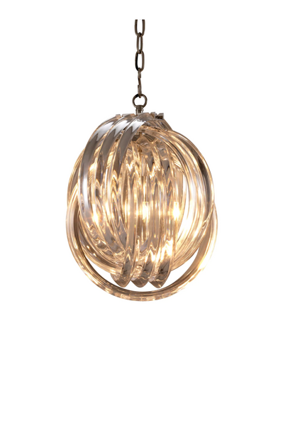 Lucite Loop Chandelier | Marco Polo S | OROA TRADE