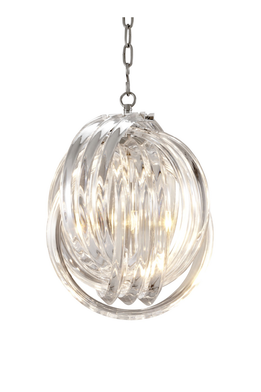 Lucite Loop Chandelier | Eichholtz Marco Polo S | OROA TRADE