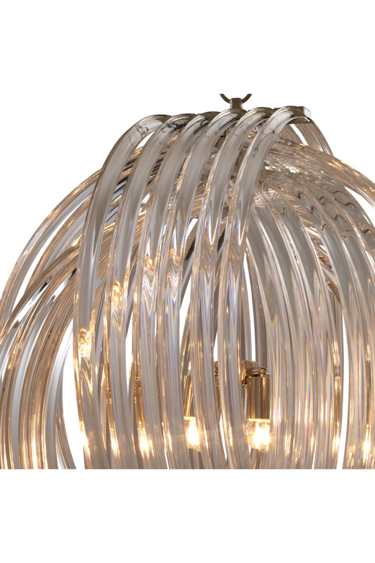 Lucite Loop Chandelier | Eichholtz Marco Polo L | OROA TRADE